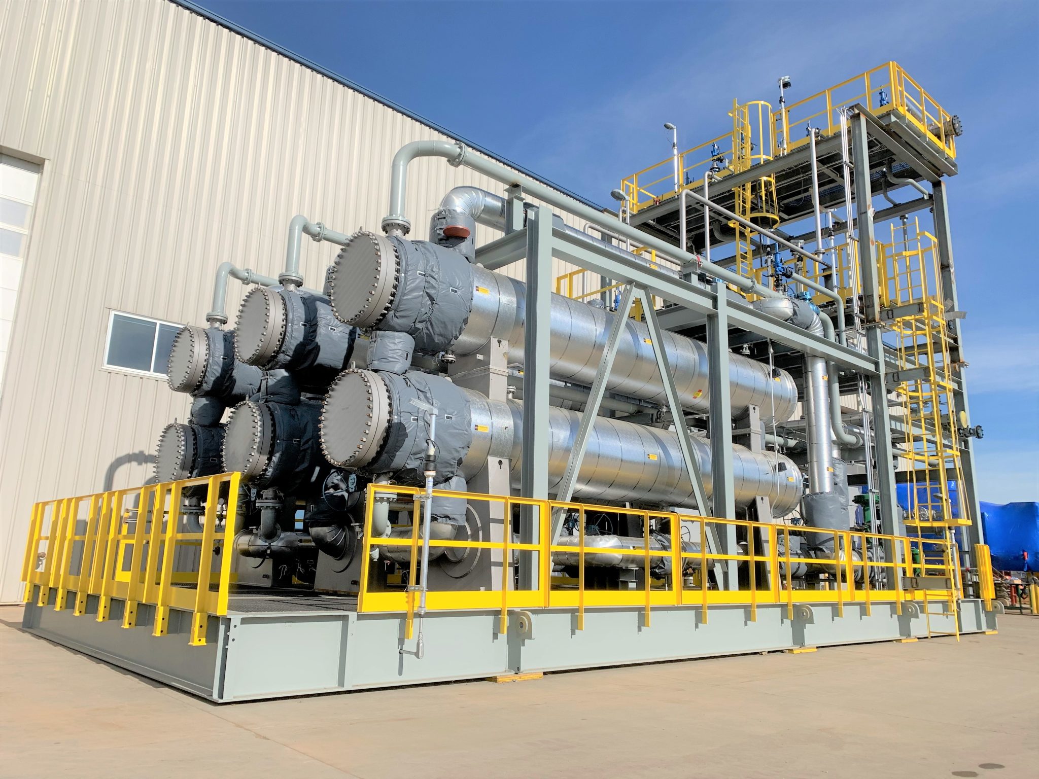 MultiSkid Refrigerated Sales Oil Cooling System Compass